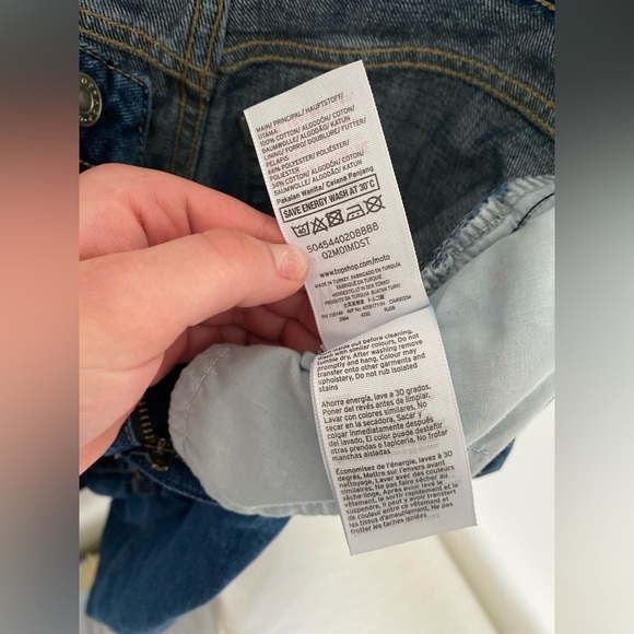 Woman’s TopShop high waisted moto jeans - Picture 7 of 12